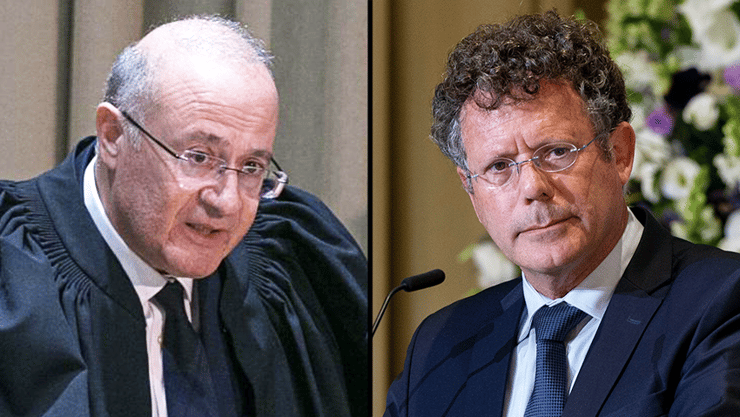 המועמדים, עמית ואלרון. השופטים מעוניינים להימנע מדיון בהסתייגויות (צילום: אוהד צויגנברג, עמית שאבי) השופט יוסף אלרון