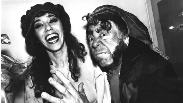 אלברט כהן ושלומית אהרון במחזמר "עלובי החיים"