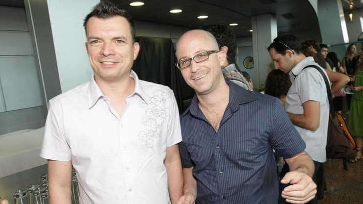 ערן זרחוביץ' ושרון טייכר (צילום: רפי דלויה) ערן זרחוביץ' ושרון טייכר