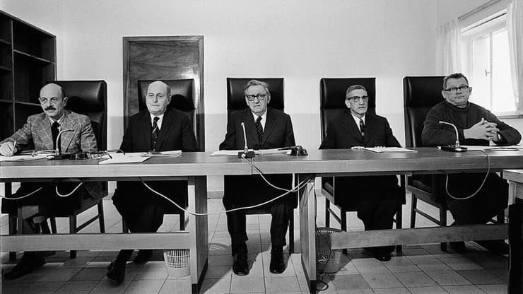 ועדת אגרנט. זעירא נשבר בפעם החמישית - והודה (צילום: יעקב סער, לע"מ) ועדת אגרנט