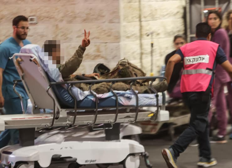 "אני יוצא עם הרבה יותר גאווה – גאווה בבית החולים, גאווה באנשי בית החולים, שמרגשים אותי בכל רגע" (צילום: גיל נחושתן) בית חולים ברזילי אשקלון