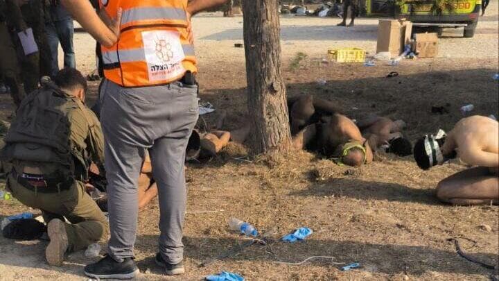 תיעוד ממעצר המחבלים בבארי