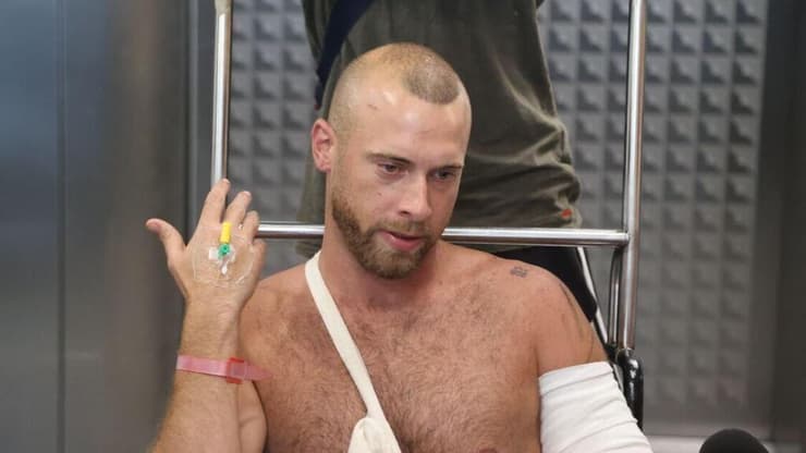 "חיות אדם, רוצחים עם רוע בעיניים". סהר בין סלע (צילום: מוטי קמחי) פצועים איכילוב