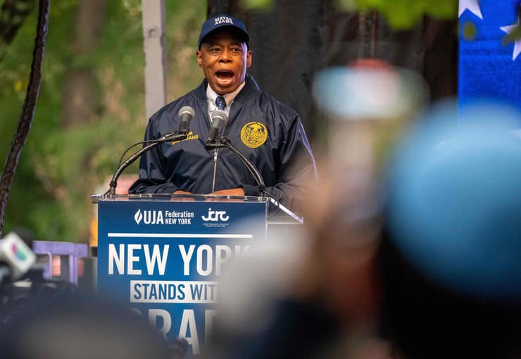 ראש עיריית ניויורק אריק אדמס