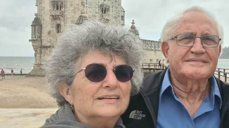 "מי שלא רוצה, שלא יראה". עדינה משה עם סעיד שנרצח (צילום: באדיבות המשפחה) סעיד ז"ל ועדינה משה
