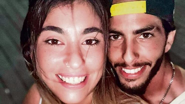 "התחננתי, אבל לא נתנו לי לראות אותו". מתן ואילנה (צילום: אלבום פרטי) אילנה גריצבסקי ומתן צנגאוקר