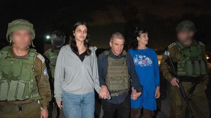 נטלי רענן יהודית רענן שוחררו מ שבי חמאס 