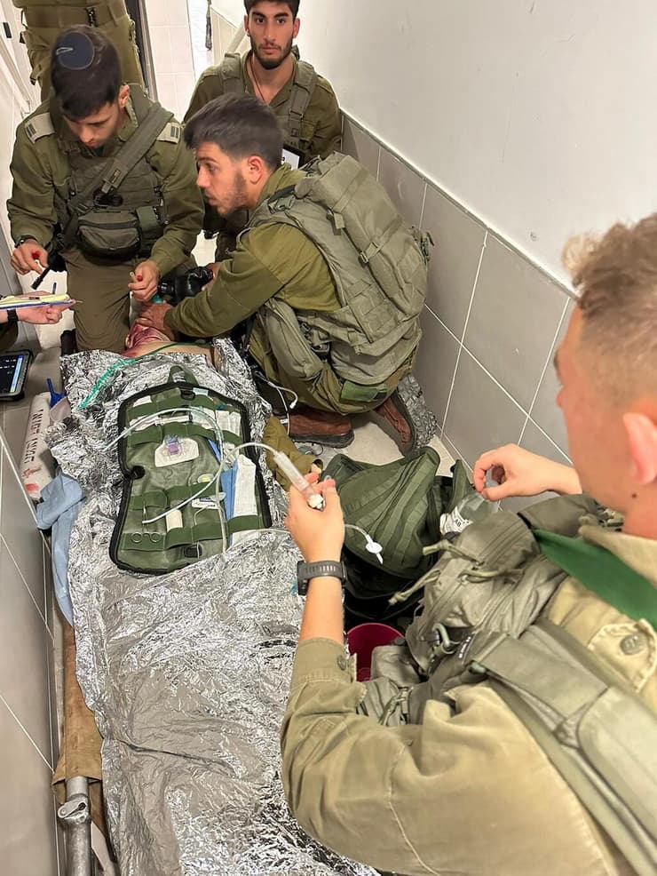 כרם שלום. צוות התאג"ד ממשיכים להתאמן ולפתח את היכולות המקצועיות 