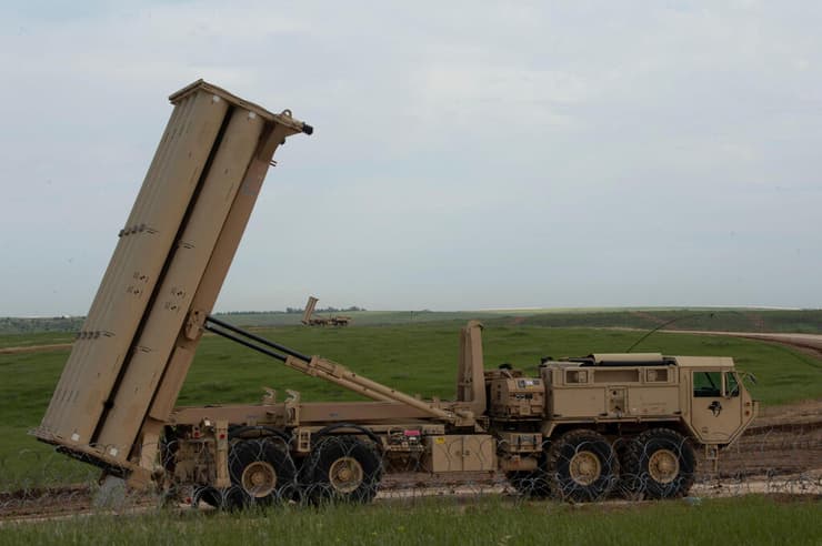 מערכת THAAD. ארכיון (צילום: AFP PHOTO / HANDOUT / DVIDS / US ARMY / Staff Sergeant Cory D. Payne) מערכת THAAD בישראל ארכיון 2019