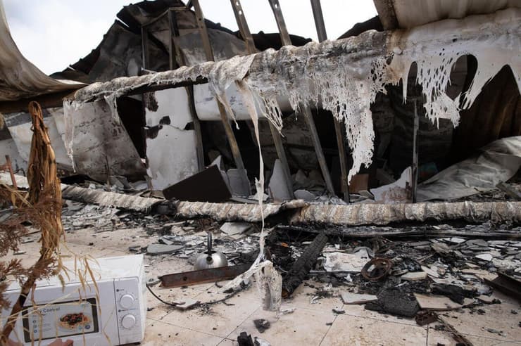 ניר עוז. אחד מכל ארבעה חברים נרצח, נחטף או נעדר (צילום: אלכס קולומויסקי ) סיור עצוב בניר עוז, אחד מכל ארבעה חברים נרצח, נחטף או נעדר