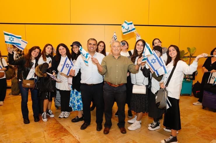 קבלת הפנים לעולים החדשים מצרפת