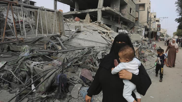 הרס ב בעקבות תקיפת צה"ל 