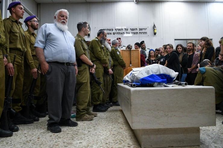 הלווייתו של סג"מ פדיה מרק ז"ל