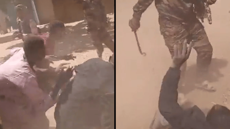 סודן מערב דרפור מיליציות ערביות מצליפות ב אזרחים