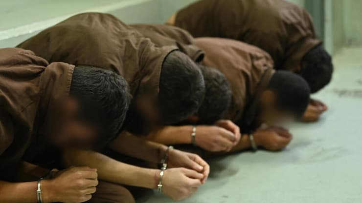 מחבלי נוחבה שכלואים בישראל (ארכיון) (צילום: דוברות שב"ס) מחבלי נוחבה שנקלטו בבתי כלא בישראל