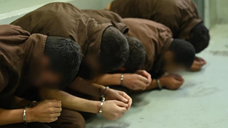 ארכיון (צילום: דוברות שב"ס) מחבלי נוחבה שנקלטו בבתי כלא בישראל