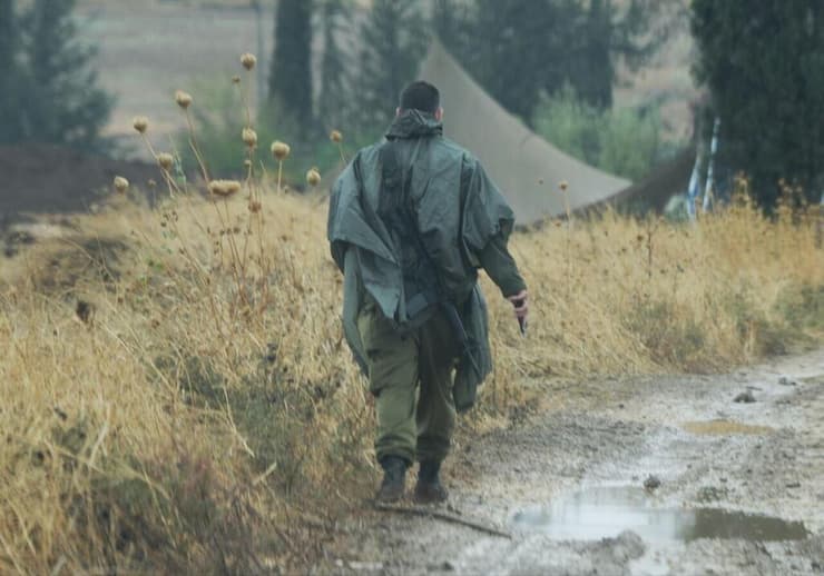 צה"ל באצבע הגליל סמוך לגבול לבנון