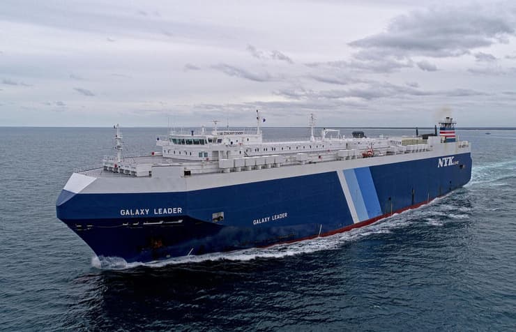 האונייה הראשונה מסוג ג post-panamax בקווינסלנד, אוסטרליה, 27 בנובמבר 2018