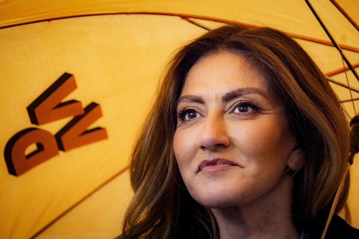 הולנד דילאן יסילגוז מנהיגת מפלגת VVD בחירות