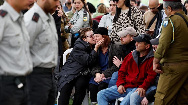 הלוייתו של לירון שניר ז"ל