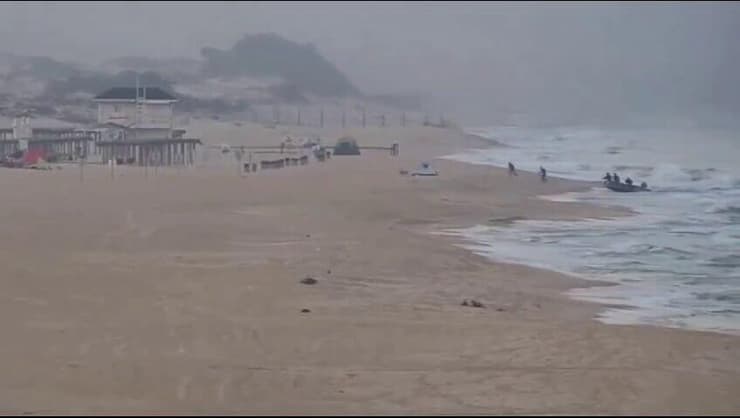 תיעוד החדירה מחוף זיקים ב7 באוקטובר