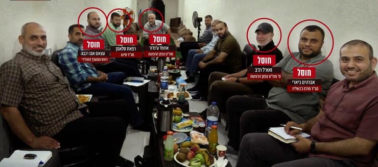 מחבלי חמאס שחוסלו על ידי צה"ל
