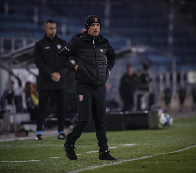 הקבוצה דורכת במקום. זיו אריה (צילום: עוז מועלם) בית"ר ירושולים הפועל ירושלים