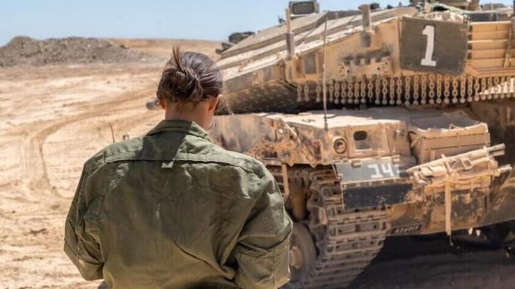 צילום: דובר צה"ל מתגייסות לתפקידי לחימה, ארכיון