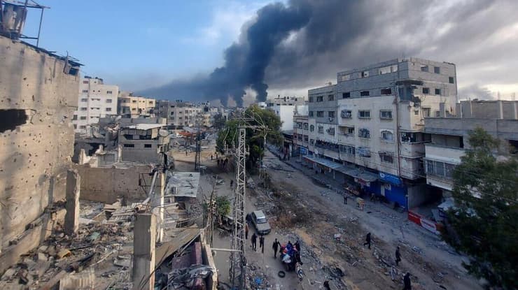 שכונות זיתון ודרג' מזרחית לעיר עזה לאחר תקיפת צה"ל