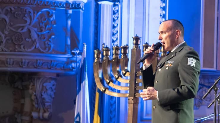 שי אברמסון, החזן הצבאי הראשי (צילום: אורן אטדגי) החזן הראשי לצה"ל, שי אברמסון