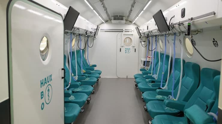 תא הלחץ בבית החולים שמיר-אסף הרופא