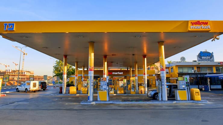 חנות yellow בתחנת דלק של פז (צילום: באדיבות פז) תחנת דלק פז