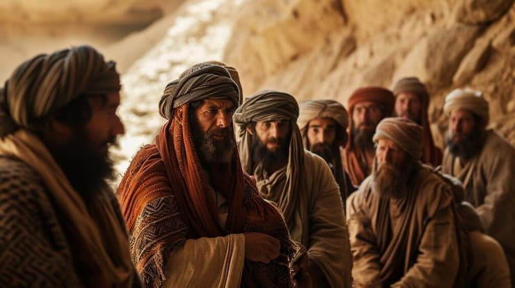 אחיו של יוסף מתייעצים