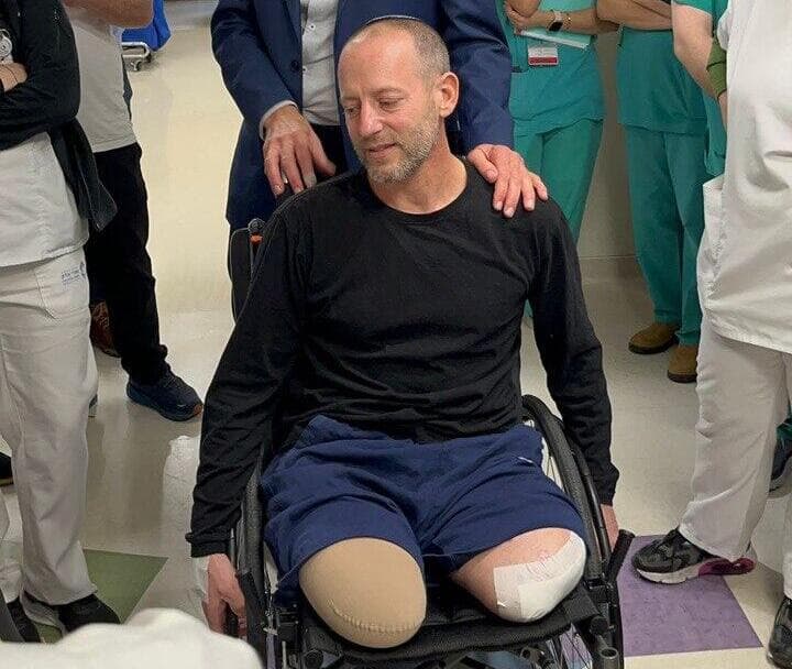 אלישע מדן שנפצע אנוש בלחימה בעזה, משתחרר לשיקום