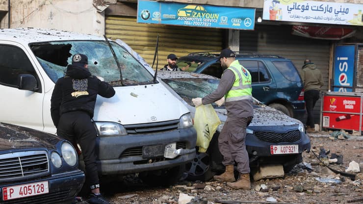 הנהגת הארגון חוסלה, האיום נמשך. אזור החיסול של אל-עארורי בביירות (צילום: רויטרס, Mohamed Azakir) אזור החיסול של אל-עארורי בביירות