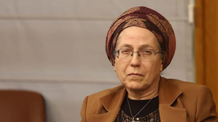 סטרוק. דורשת לעכב את מינויו של עמית לנשיא העליון (צילום: אלכס קולומויסקי) אורית סטרוק בישיבת הסיעה של הציונות הדתית