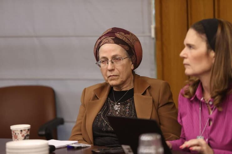 אורית סטרוק בישיבת הסיעה של הציונות הדתית