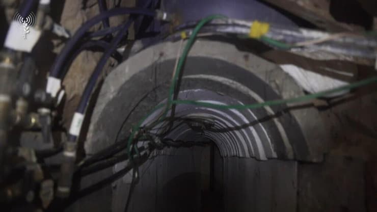 תיעוד מתוך המנהרה והשמדתה