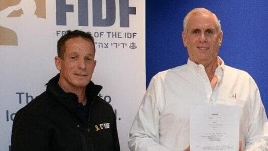 טקס חתימה על הקמת מערך לטיפול בפוסט טראומה בחיילי צה"ל