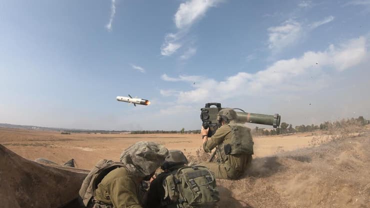 טיל ספייק (צילום: דובר צה"ל) טיל ספייק