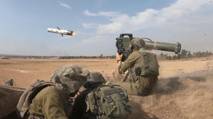 טיל ספייק (צילום: דובר צה"ל) טיל ספייק