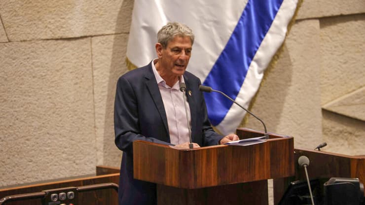 רם בן ברק מליאת הכנסת היום ב-124 למלחמה