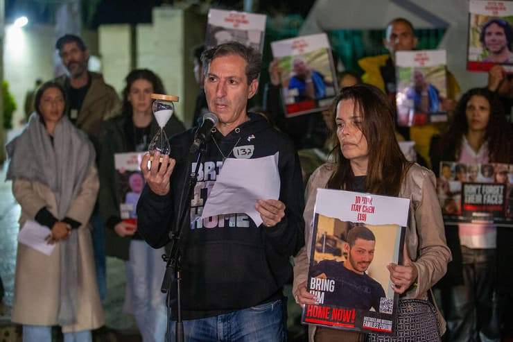 חגית ורובי חן ביקרו בדוחא בעיצומם של המגעים (צילום: עידו ארז) חגית ורובי חן