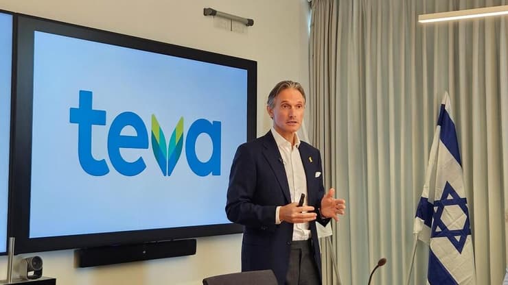 ריצ'רד פרנסיס, נשיא ומנכ"ל טבע (צילום: טבע) ריצ'רד פרנסיס, נשיא ומנכ"ל טבע, במפגש העיתונאים