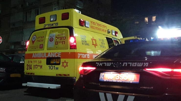 ארכיון (צילום: תיעוד מבצעי מד״א) בת ים דקירה קשישה חשד רצח אישה בת 72 זירה