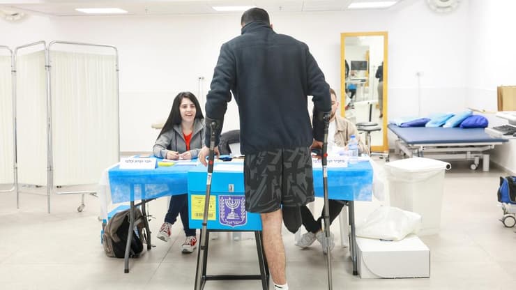 קלפי בחירות מקומיות שיקום שיבא