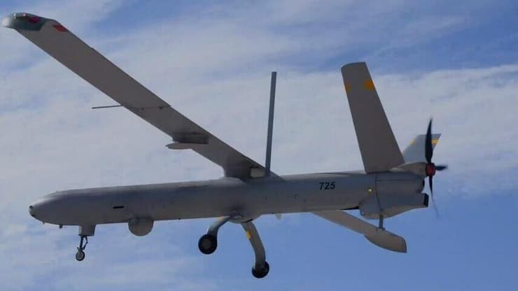 זיק הוזנק לאוויר וביצע את התקיפה (צילום: דובר צה"ל) יחידה זיק טייסת כטב"ם