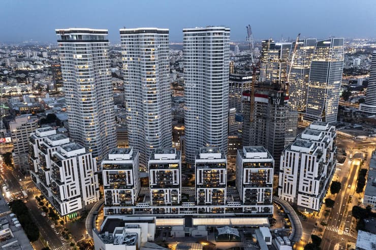 פרויקט גינדי החשמונאים' מתחם השוק הסיטונאי תל אביב