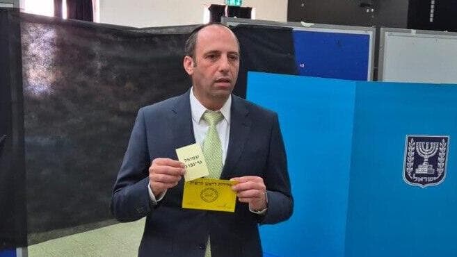 שמואל גרינברג (צילום: דוברות מטה גרינברג) סבב שני של בחירות לרשות המקומית בבית שמש