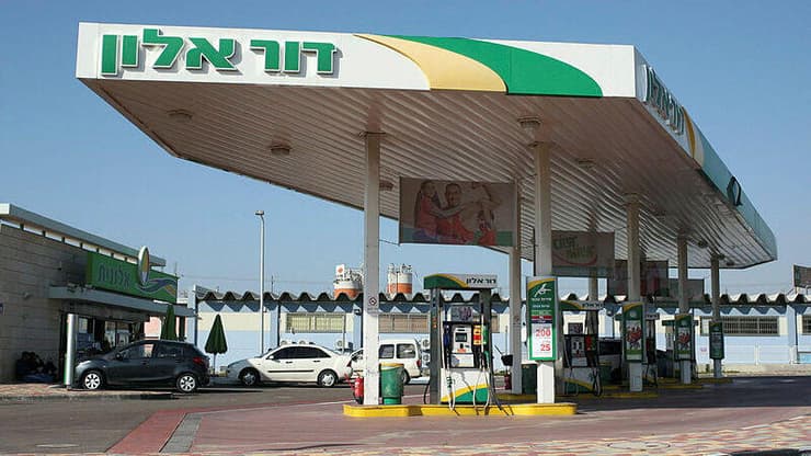 תחנת דלק של דור אלון (צילום: אוראל כהן) תחנת דלק דור אלון